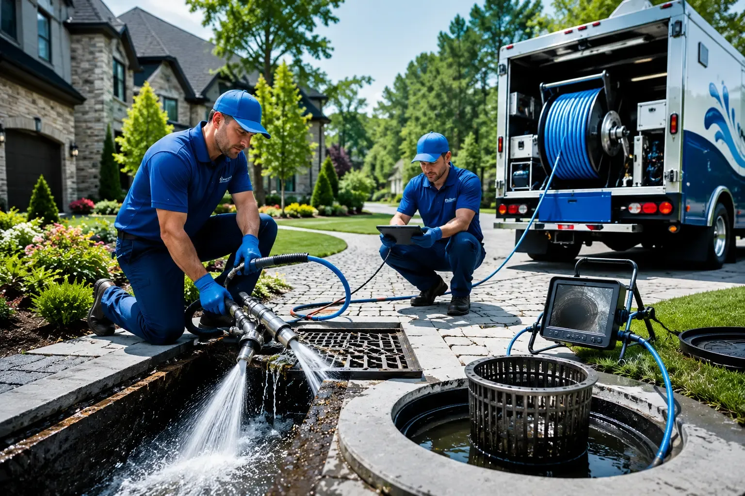 Local outdoor drain cleaning professionals in Zwingle, IA